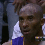 Kobe Bryant Stares Down Coach Mike Brown Lakers Jazz Game