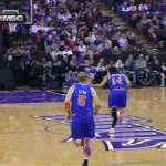 Aaron Brooks Blocks Chris Copeland
