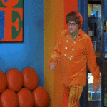 Austin Powers Walk Into Room Shock