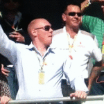 F1 Racing Crowd High Five Fail