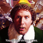 Will Ferrell Elf You Sit on a Throne of Lies