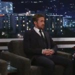 Ryan Gosling Exhale Shaking Head
