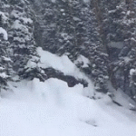 Snowboard Jump Fail