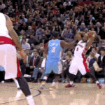 DeMar DeRozan Poster Dunk on Timofey Mozgov