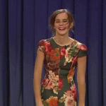 Emma Watson Dancing on Jimmy Fallon