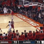 Illinois Tyler Griffey Game Winning Lay Up vs Indiana