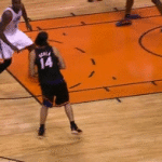 Kevin Durant Hits Fan in Head With Ball