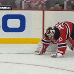Martin Brodeur Wide Open Goal Save
