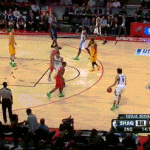 Ricky Rubio Pass Anthony Davis for Dunk