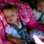 Sleeping Baby Wakes Up to Song
