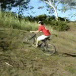 Uphill Bike Fail