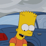 Bart Simpson Takes Off Shirt Gut Comes Out