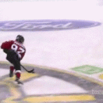 9 Year Old Spinning Goal Hockey
