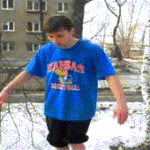 Backflip Into Snow Fail