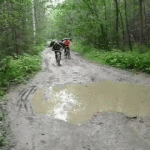 Bike Puddle Fail