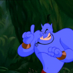 Genie Point and Jaw Drop Alladin