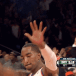 JR Smith Celebrates After Hitting Buzzer Beater