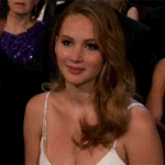 Jennifer Lawrence Fist Pump