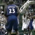 Michael Jordan Ball Fake Three Pointer