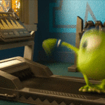 Mike Running on Treadmill Monsters Inc