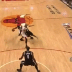 Taj Gibson Dunk on Kris Humphries