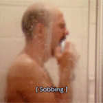 Tobias Funke Crying in Shower Arrested Development