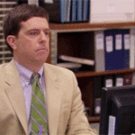 Andy Bernard Spin Around in Chair Yes