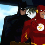 Batman Takes Flash Pretzel