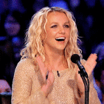 Britney Spears Clapping and Dancing