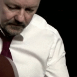 David Brent Playing Guitar
