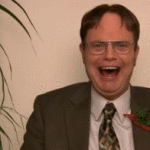 Dwight Schrute Laughing