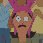 Excited Louise Bobs Burgers