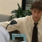 Jim Halpert Pops Dwight Schrutes Exercise Ball The Office