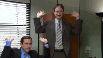 Michael-Scott-and-Dwight-Schrute-Raise-t