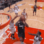 Nate Robinson Blocks LeBron James