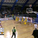Armands Skele Saves Ball Makes Halfcourt Shot