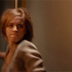 Emma Watson Hits Seth Rogen With Ax