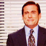 Michael Scott Failing to Hold In Laughter