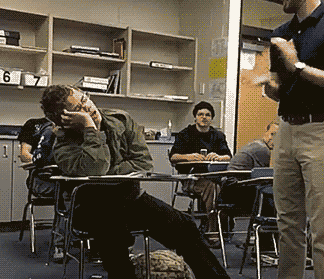 Student-Wakes-Up-Clapping-During-Class.gif