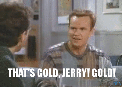Image result for gif gold jerry gold