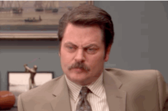 Ron Swanson's first day on reddit : r/gifs